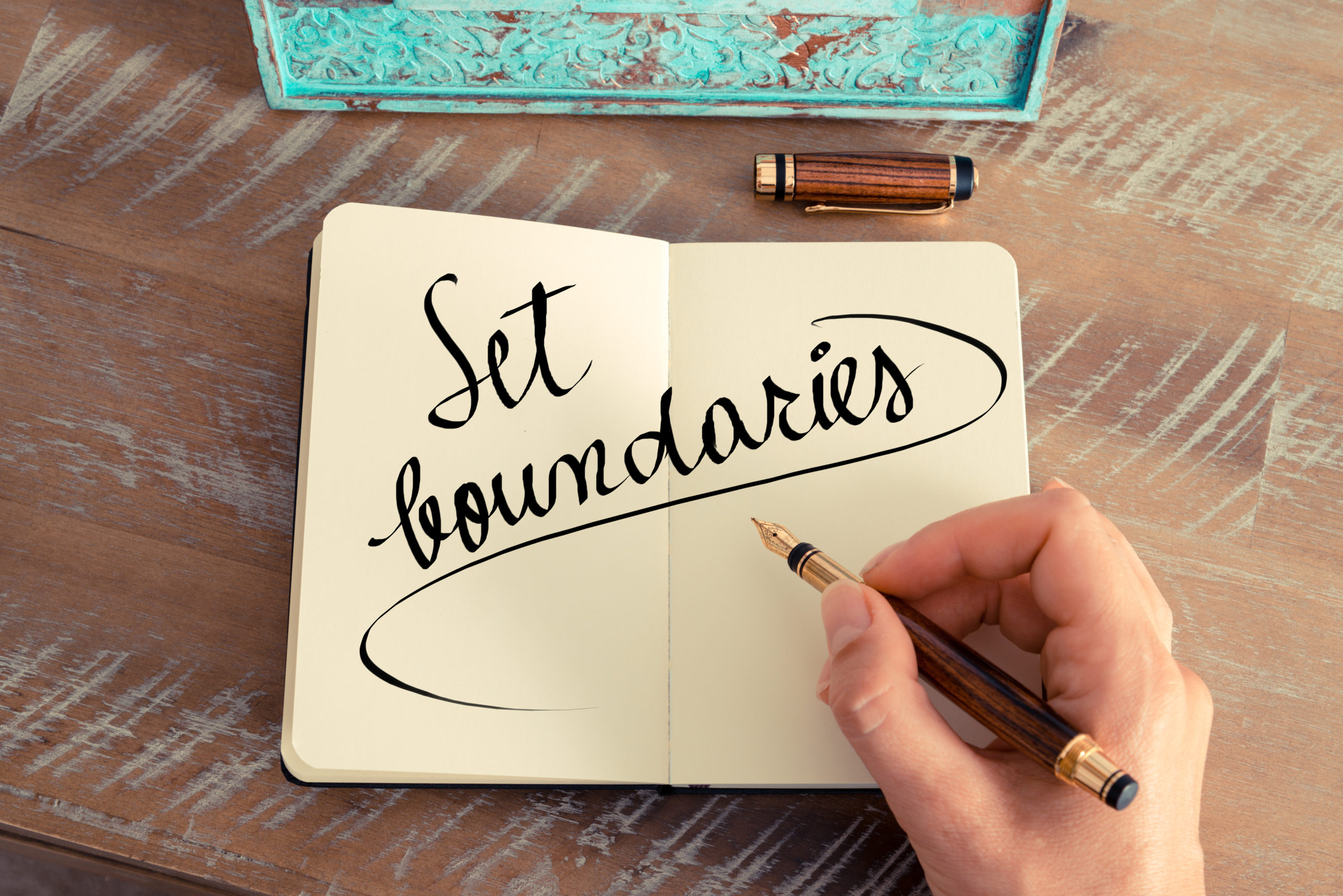 Set boundaries